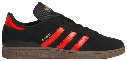 Adidas Originals Men's Busenitz Pro Shoes, Black / Red, JH8134
