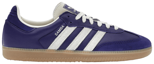 Adidas Originals Women's Samba OG Sneakers, Cpurpl / Crewht / Gum3, JI2736