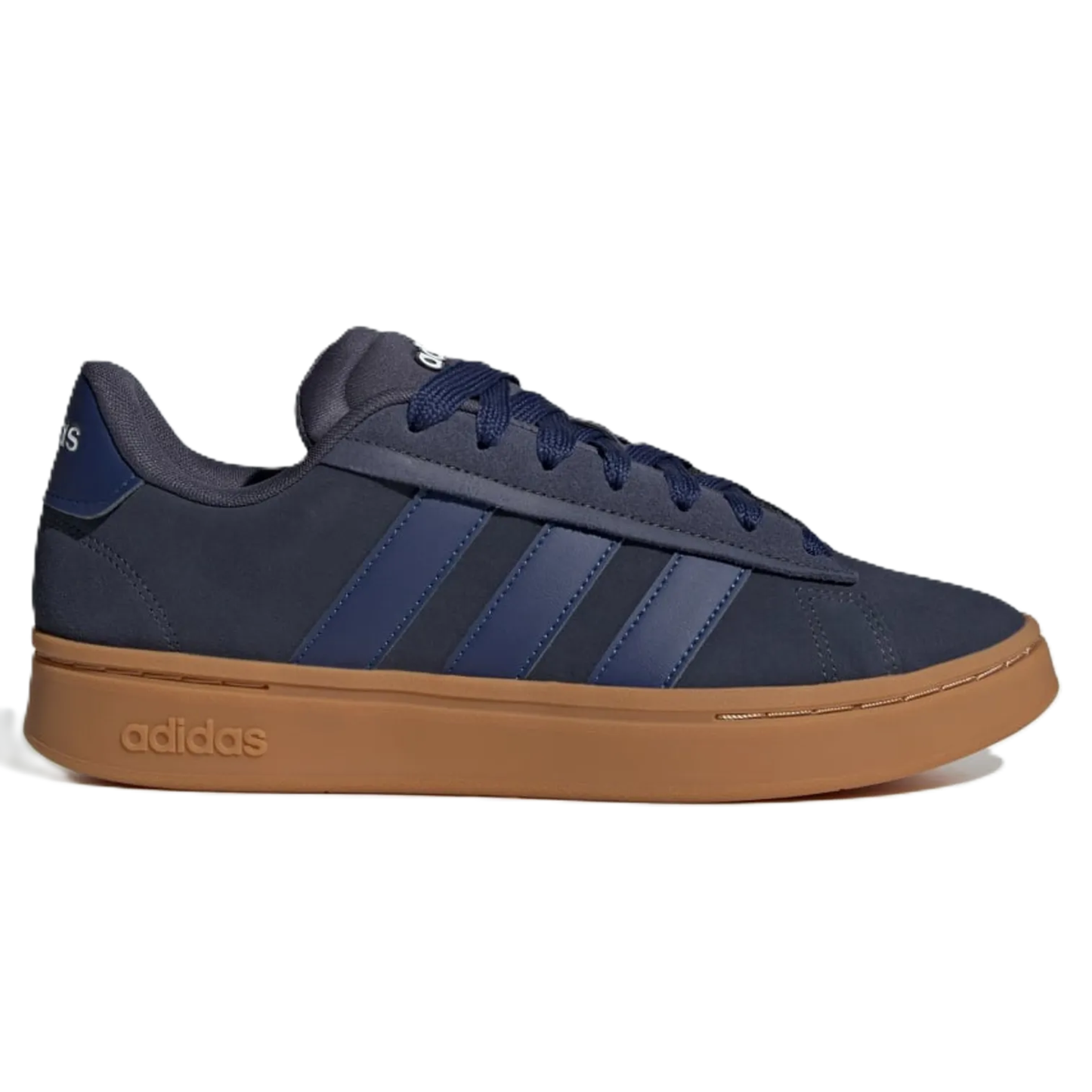 Adidas Men's Navy Grand Court Alpha Chunky Sneakers, JQ3008