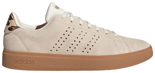 Adidas Women's Cream Advantage 'Cheetah Heel' Sneakers, JQ7396