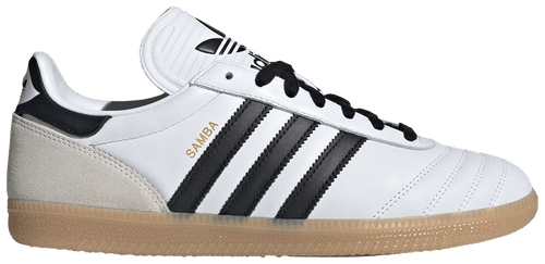 Adidas Originals Men's White/Black Samba JP Sneakers, JQ9055