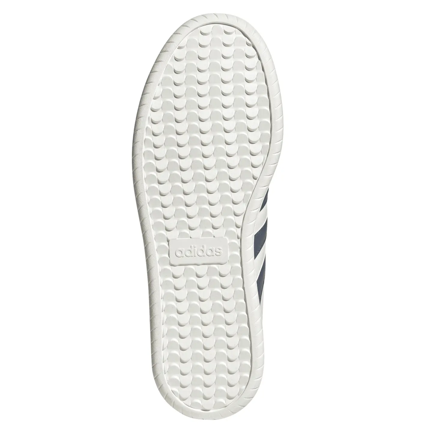 Adidas Men's White & Navy Barreda Sneakers, JR1318