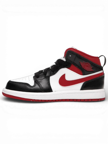 Jordan 1 Mid Gym Red Black White (PS)