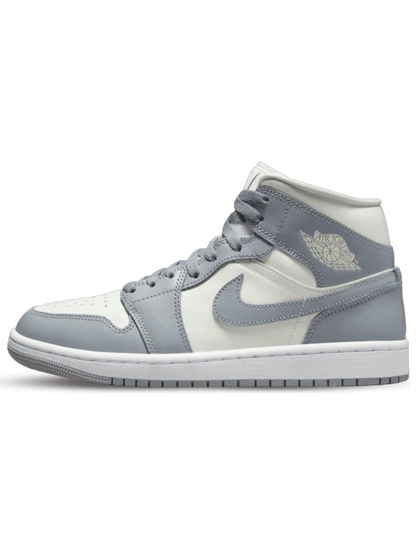 Jordan 1 Mid Stealth grey