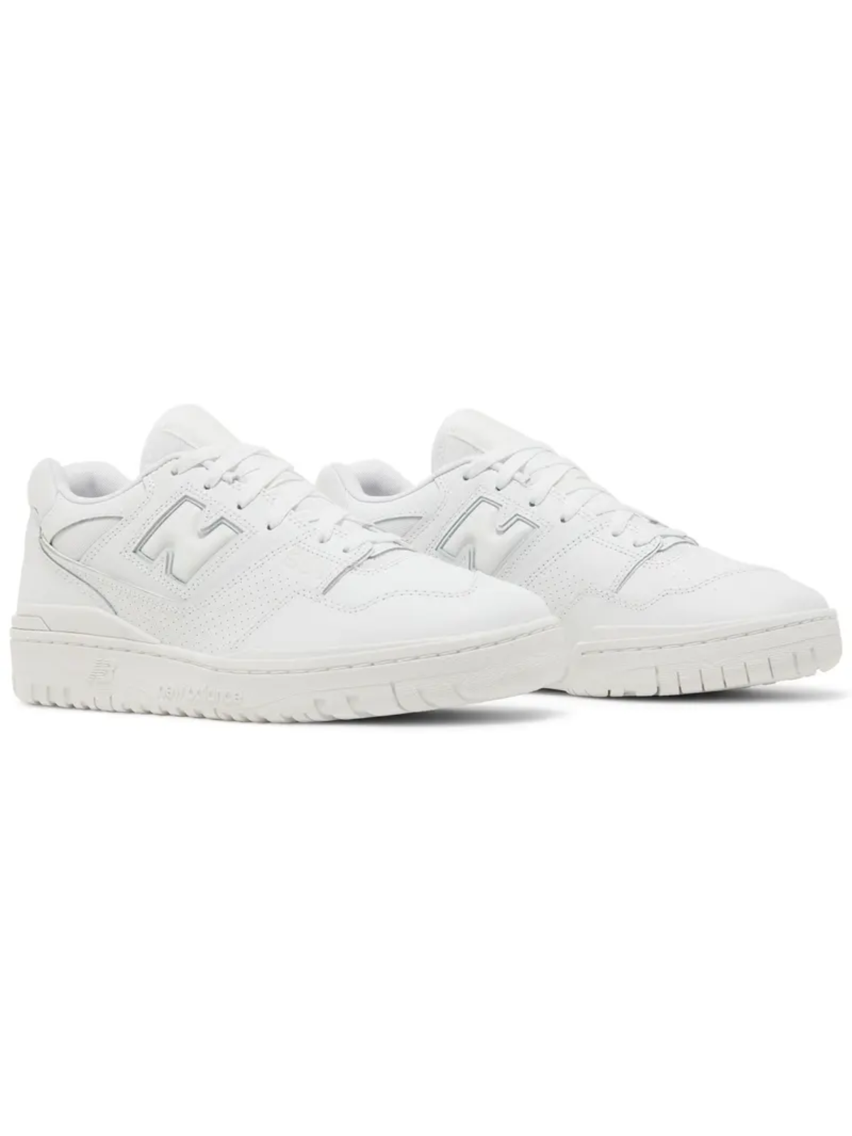 New Balance Men's Sneakers, White / White / White, BB550WWW