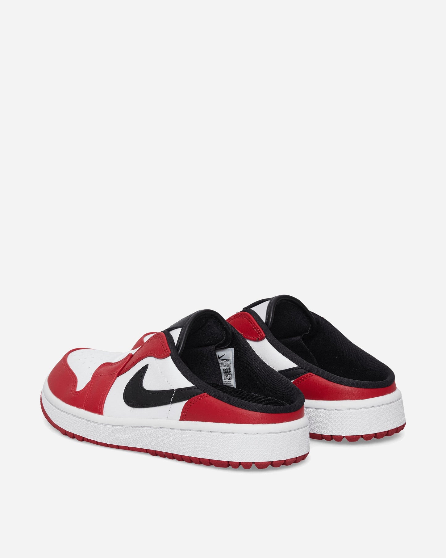 Air Jordan Mule Golf Shoes White / Varsity Red / Black