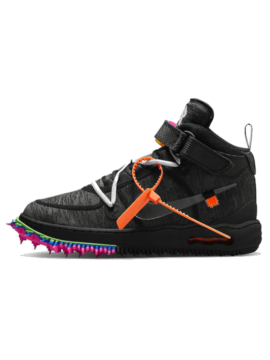 Nike Air Force 1 Mid Off-White Clear Black