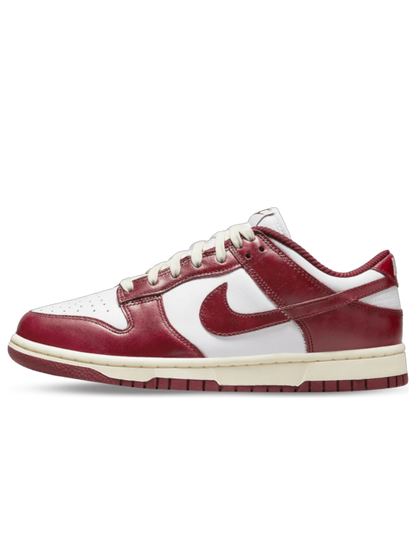 Nike Dunk Low PRM Vintage Team Red