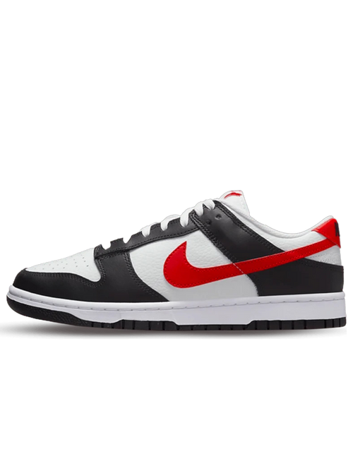 Nike Dunk Low Retro Red Swoosh Panda