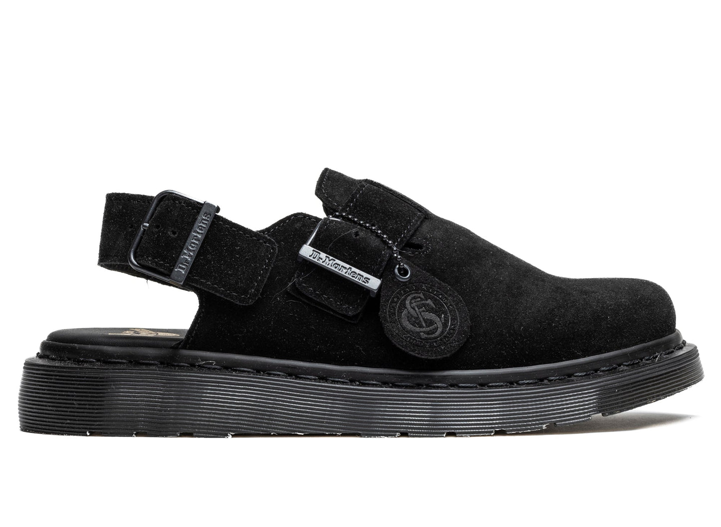 Dr. Martens Jorge Made in England Suede Mules