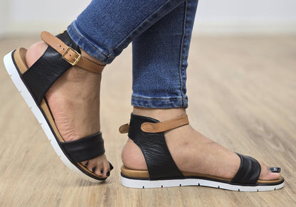 Orizonte Ramos Womens Comfortable European Leather Sandals