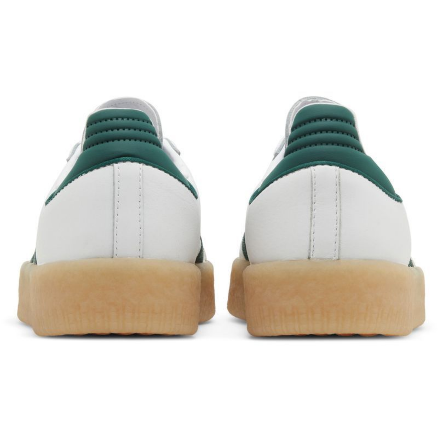 Adidas Originals Women's White/Green Sambae Sneakers, ID0440