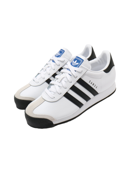 Adidas Originals Men's Samoa Sneakers, Cloud White / Black, 675033