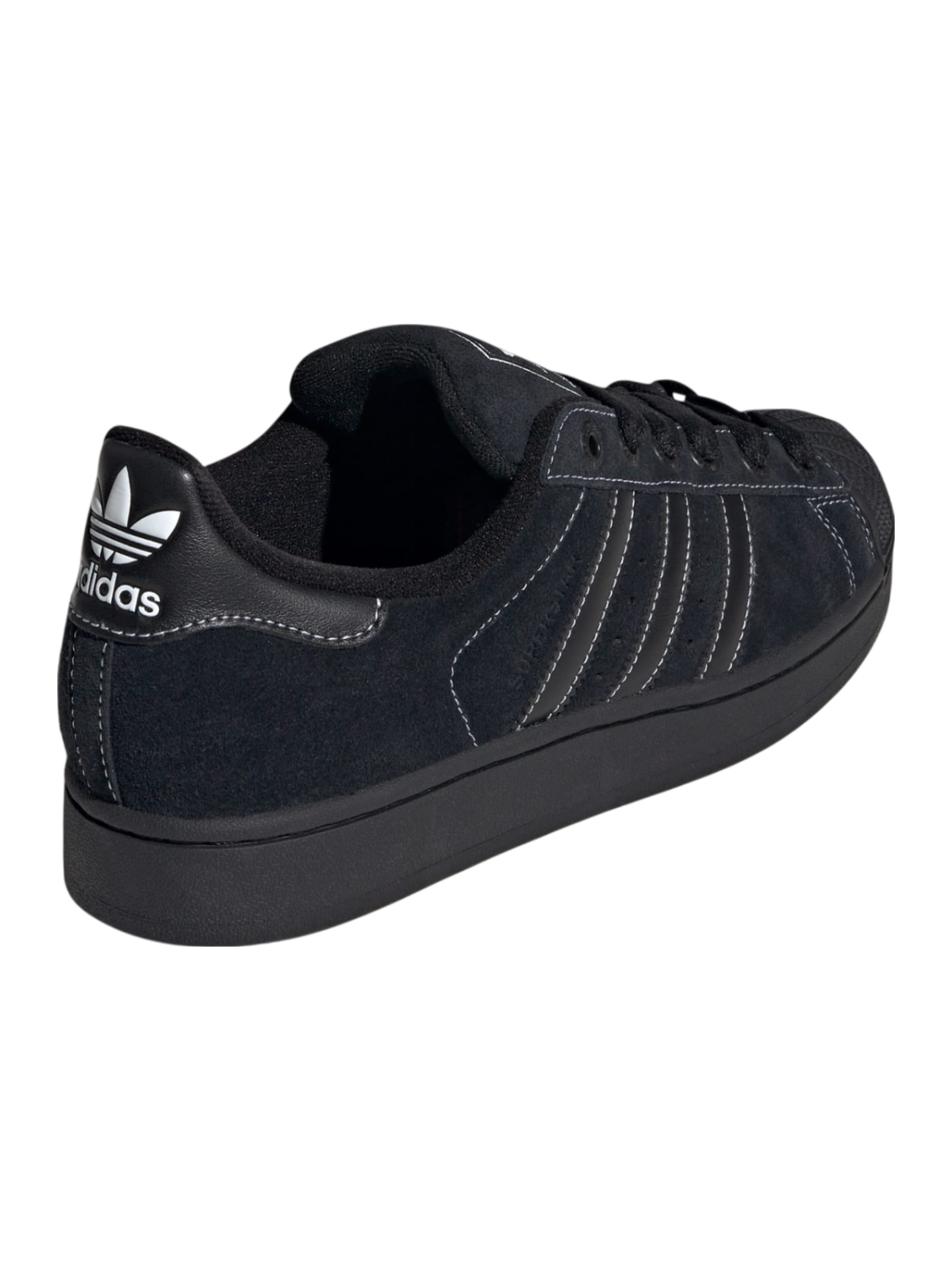 Adidas Originals Men's Superstar II Sneakers, Core Black / Core Black / Cloud White, JH5470