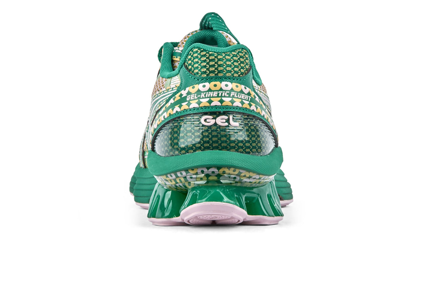 Asics US7 S Gel Kinetic Fluent - Watershed Rose/Kale