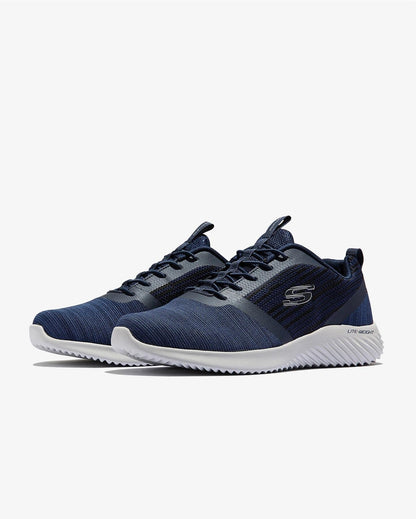 Men's Wide Fit Skechers 52504 Bounder Walking Trainers