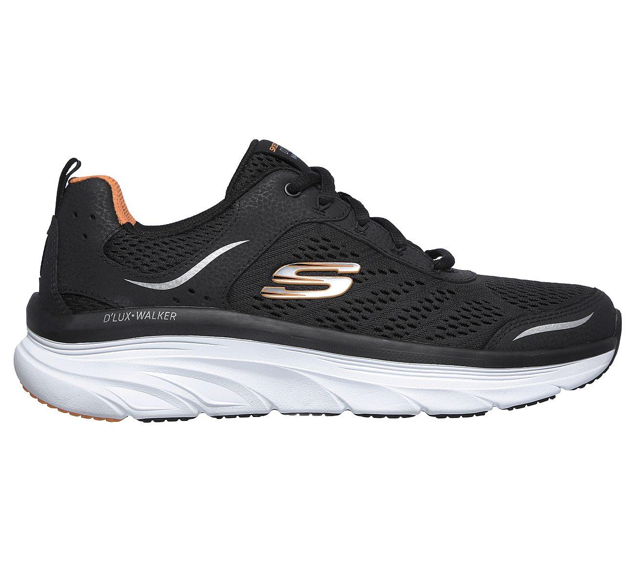Men's Wide Fit Skechers 232044 D'lux Walker Walking Trainers