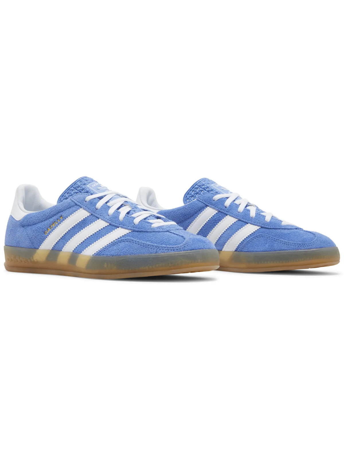 Adidas Originals Women's Blue Gazelle Indoor Sneakers, HQ8717 (Damaged Box)