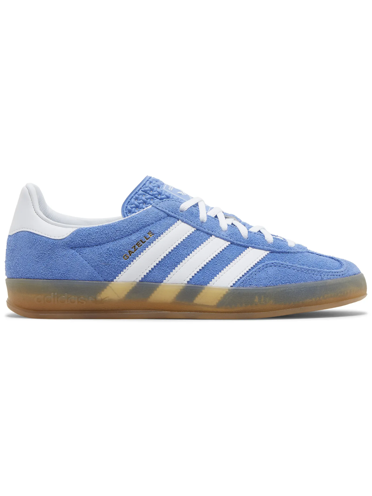 Adidas Originals Women's Blue Gazelle Indoor Sneakers, HQ8717 (Damaged Box)