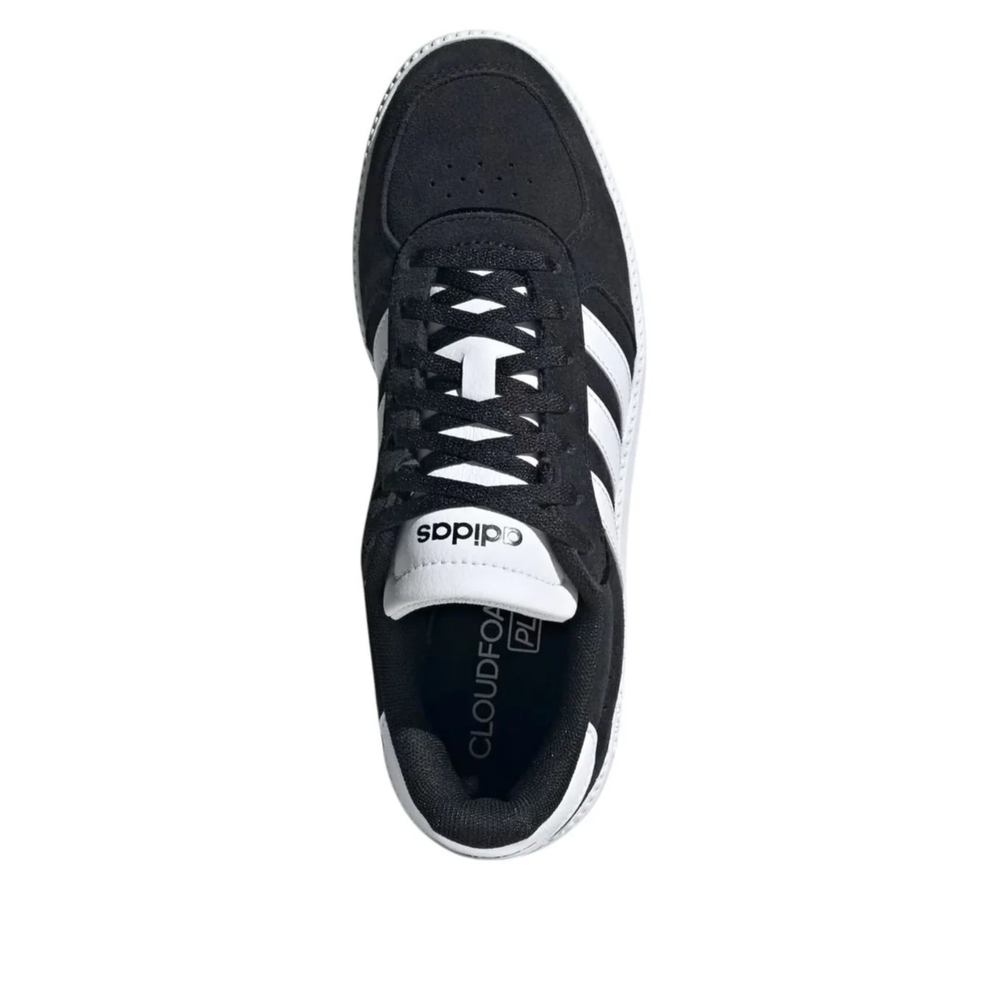 Adidas Womens Black Breaknet Sleek Sneakers, IH5466 (Damaged Box)