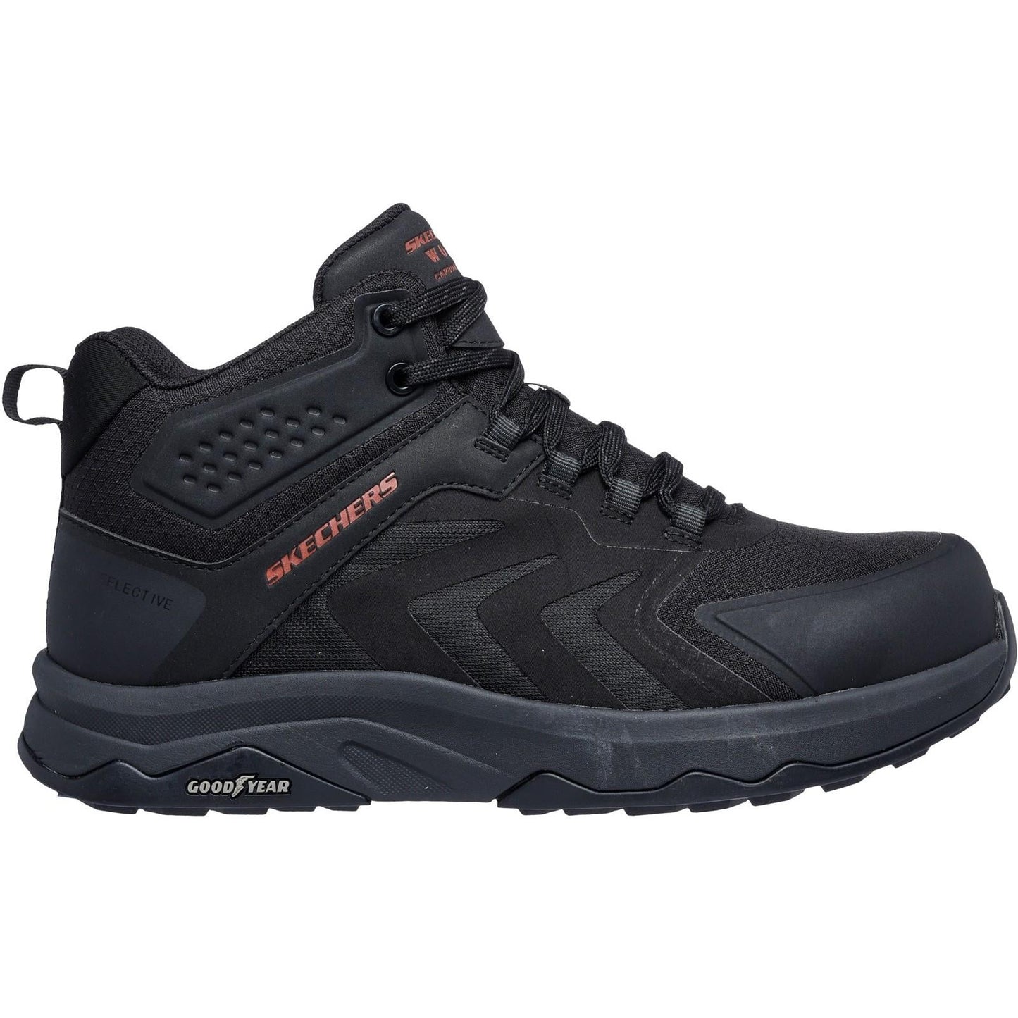 Men's Wide Fit Skechers 200256EC Work Speed Flex Trekker Boots