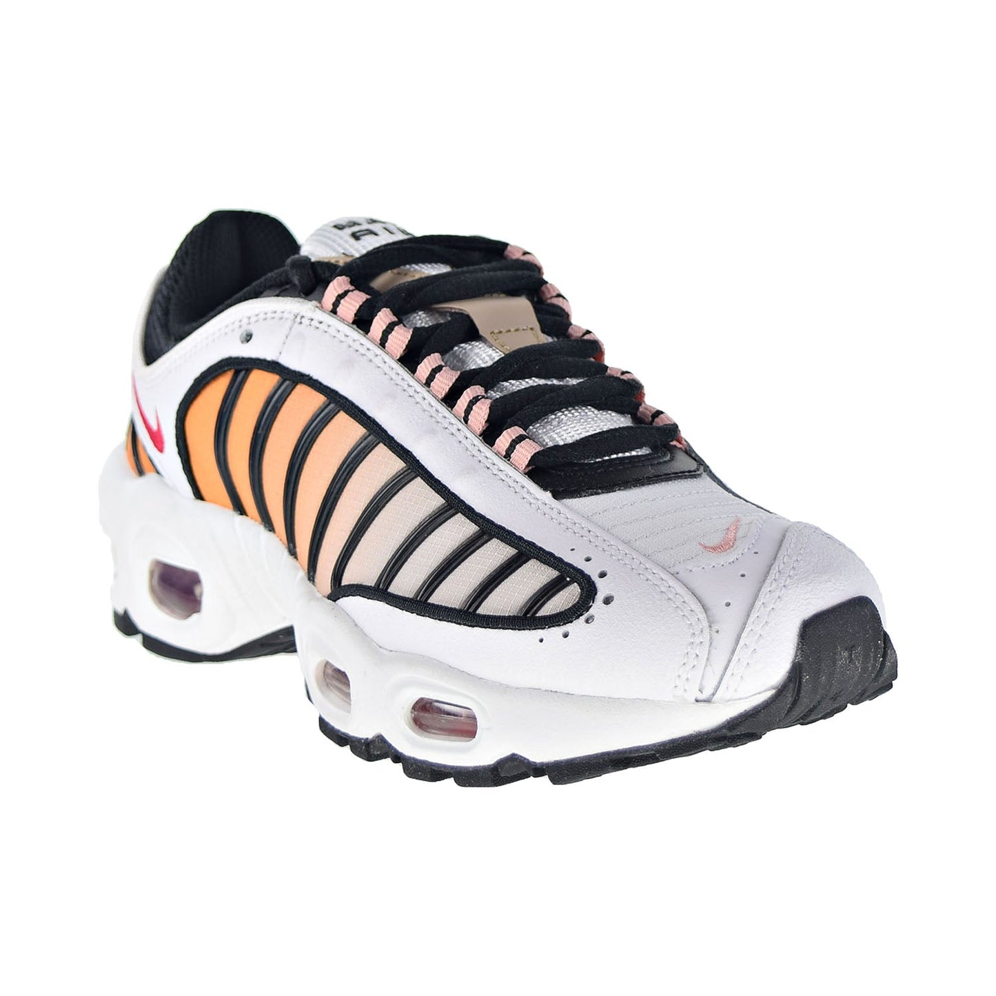 Nike Air Max Tailwind 4 Women's Shoes White-Black-Coral Stardust-Gym Red