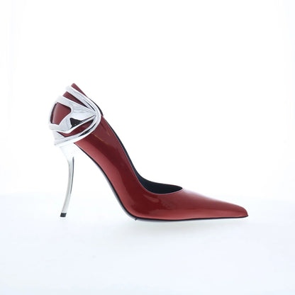 Diesel D-Ten&Half P Y03426-PS598-T4005 Womens Red Pumps Heels Shoes