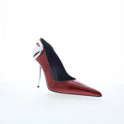 Diesel D-Ten&Half P Y03426-PS598-T4005 Womens Red Pumps Heels Shoes