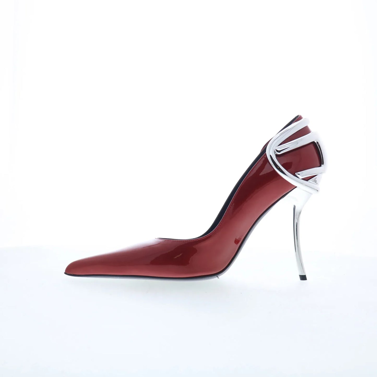 Diesel D-Ten&Half P Y03426-PS598-T4005 Womens Red Pumps Heels Shoes