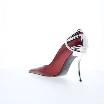 Diesel D-Ten&Half P Y03426-PS598-T4005 Womens Red Pumps Heels Shoes