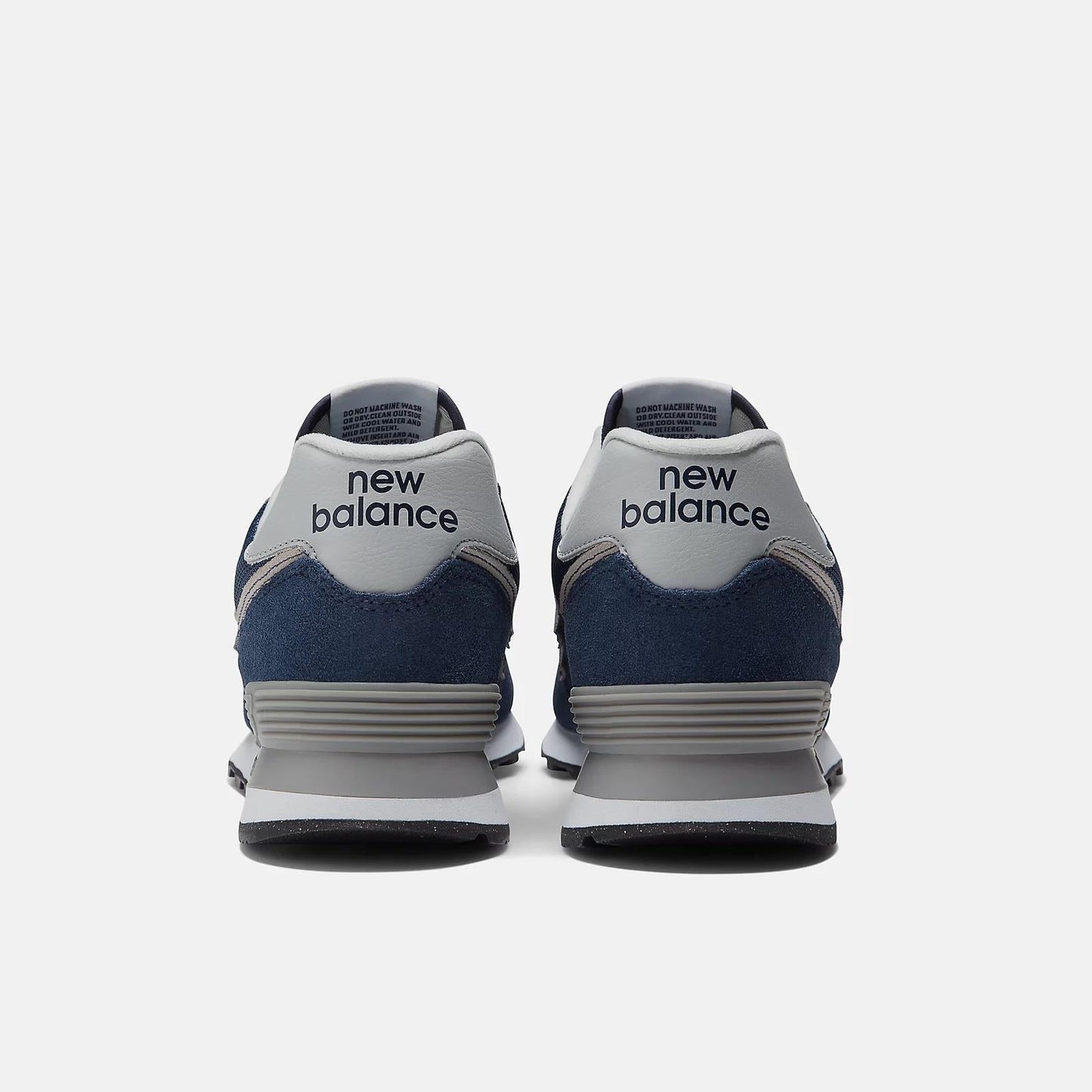 Men's Wide Fit New Balance ML574EVN Walking/Running Trainers - Exclusive - Navy ENCAP