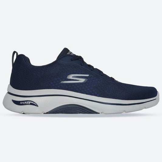 Men's Wide Fit Skechers 216516 Go Walk Arch Fit 2.0 Idyllic 2 Trainers