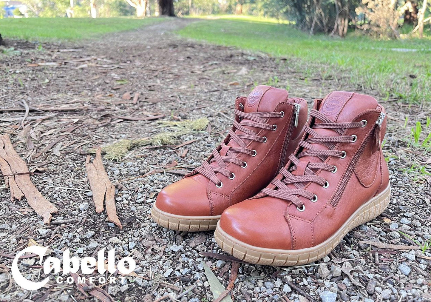 Cabello Comfort Reagan Womens Comfortable Leather European Ankle Boots
