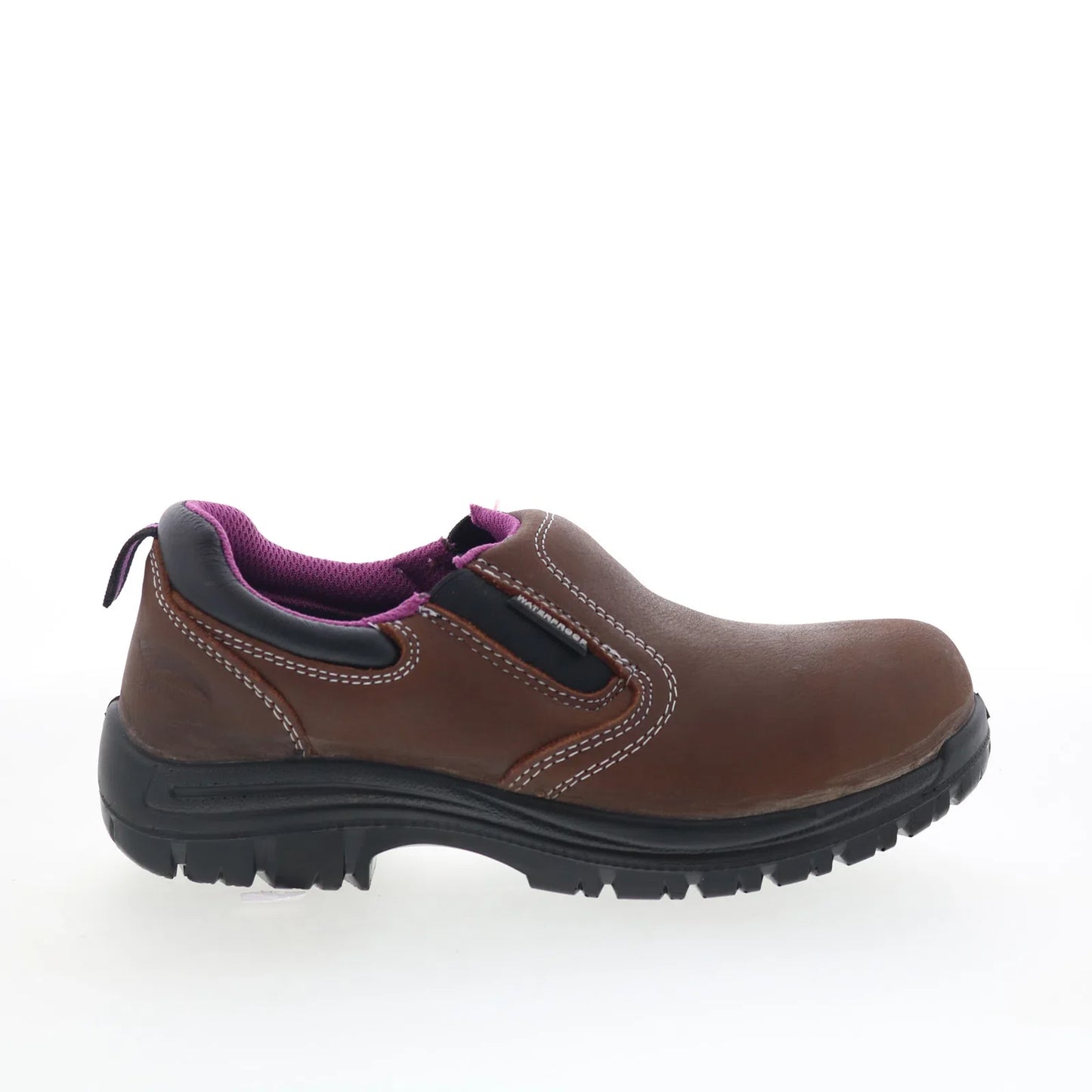 Avenger Foreman Composite Toe Electrical Hazard Womens Brown Work Shoes