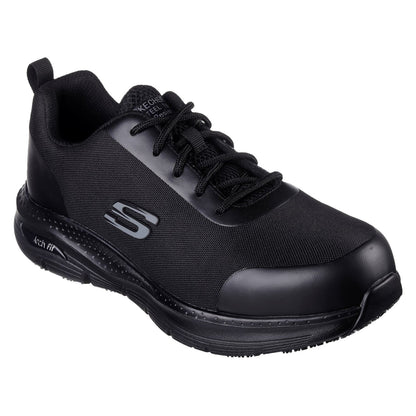 Men's Wide Fit Skechers 200086EC Arch Fit Ringstap Safety Trainers