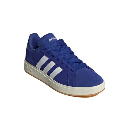 Adidas Men's Blue Grand Court Base 00s Sneakers, IH1039