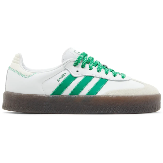 Adidas Originals Women's Sambae Sneakers, Green/White/White, IE9105