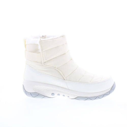 Easy Spirit Jorneon 2 SEJORNEON2 Womens White Canvas Casual Dress Boots