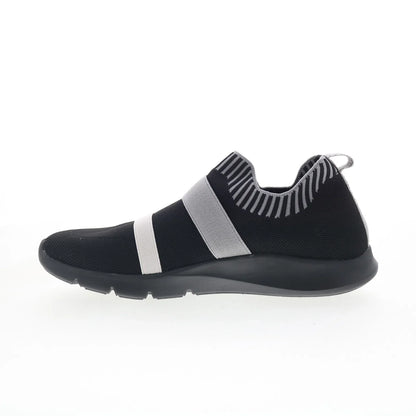 Spenco Karma Stretch SP1112BLK Womens Black Canvas Lifestyle Sneakers Shoes