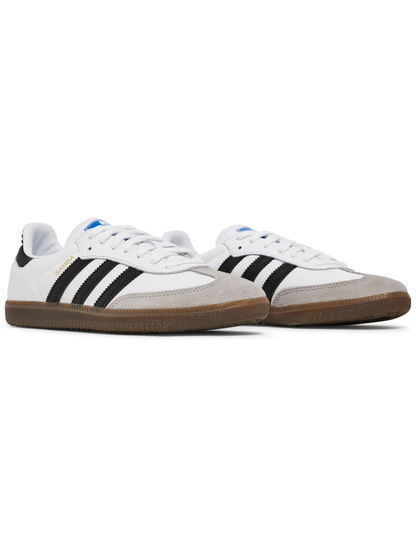 Adidas Originals Men's Samba OG Sneakers, White, B75806 (Damaged Box)