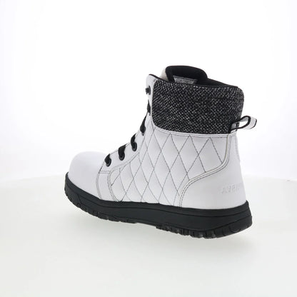 Avenger Metro 8' Composite Toe Electrical Hazard Womens White Work Boots