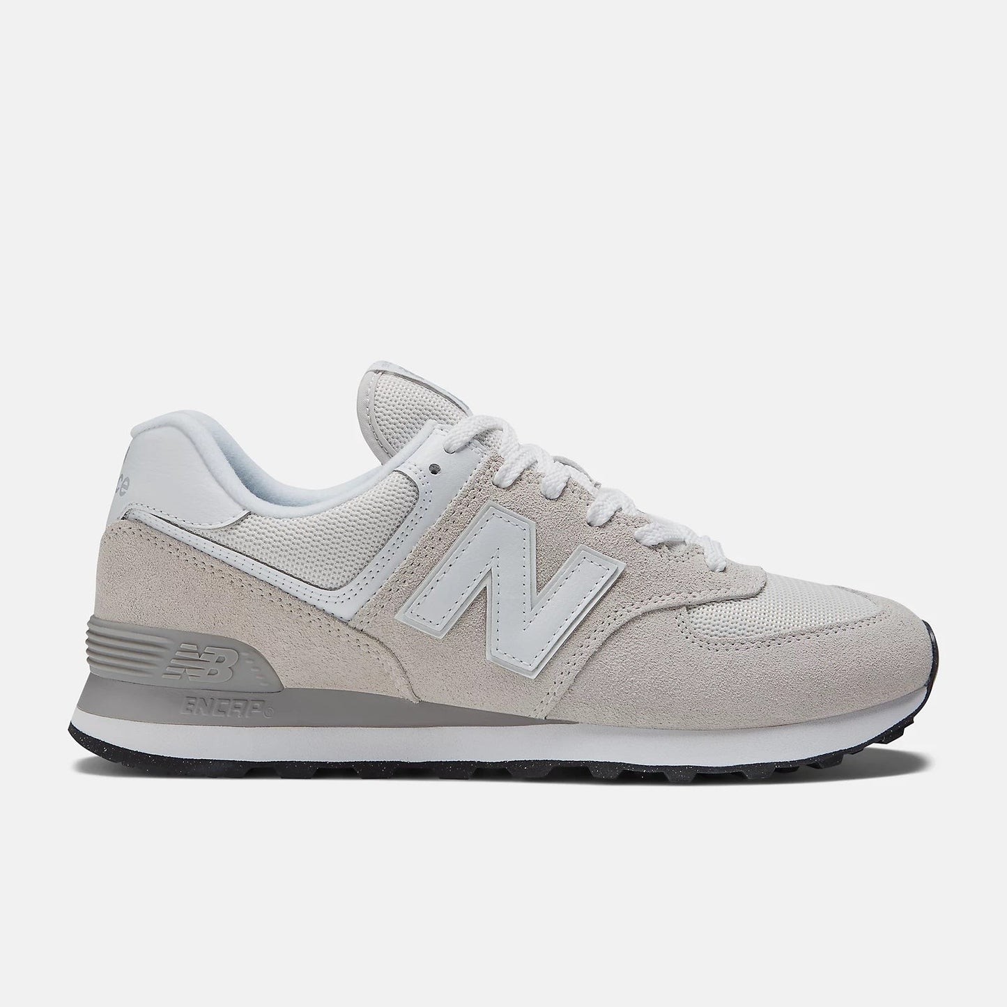 Men's Wide Fit New Balance ML574EVW Walking/Running Trainers - Exclusive - Nimbus Cloud/White ENCAP