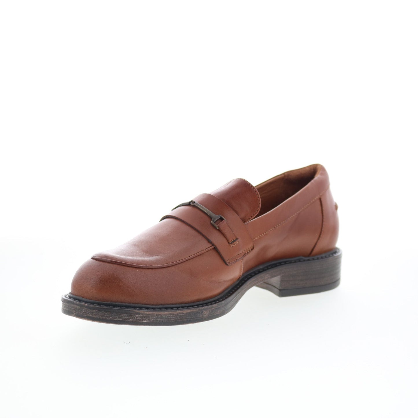 Miz Mooz Monnie Womens Brown Leather Loafers & Slip Ons Casual Shoes