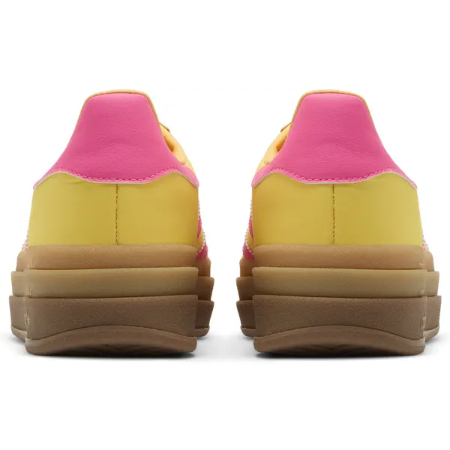 Adidas Originals Women's Yellow Gazelle Bold Sneakers, IG4387 (No Box)