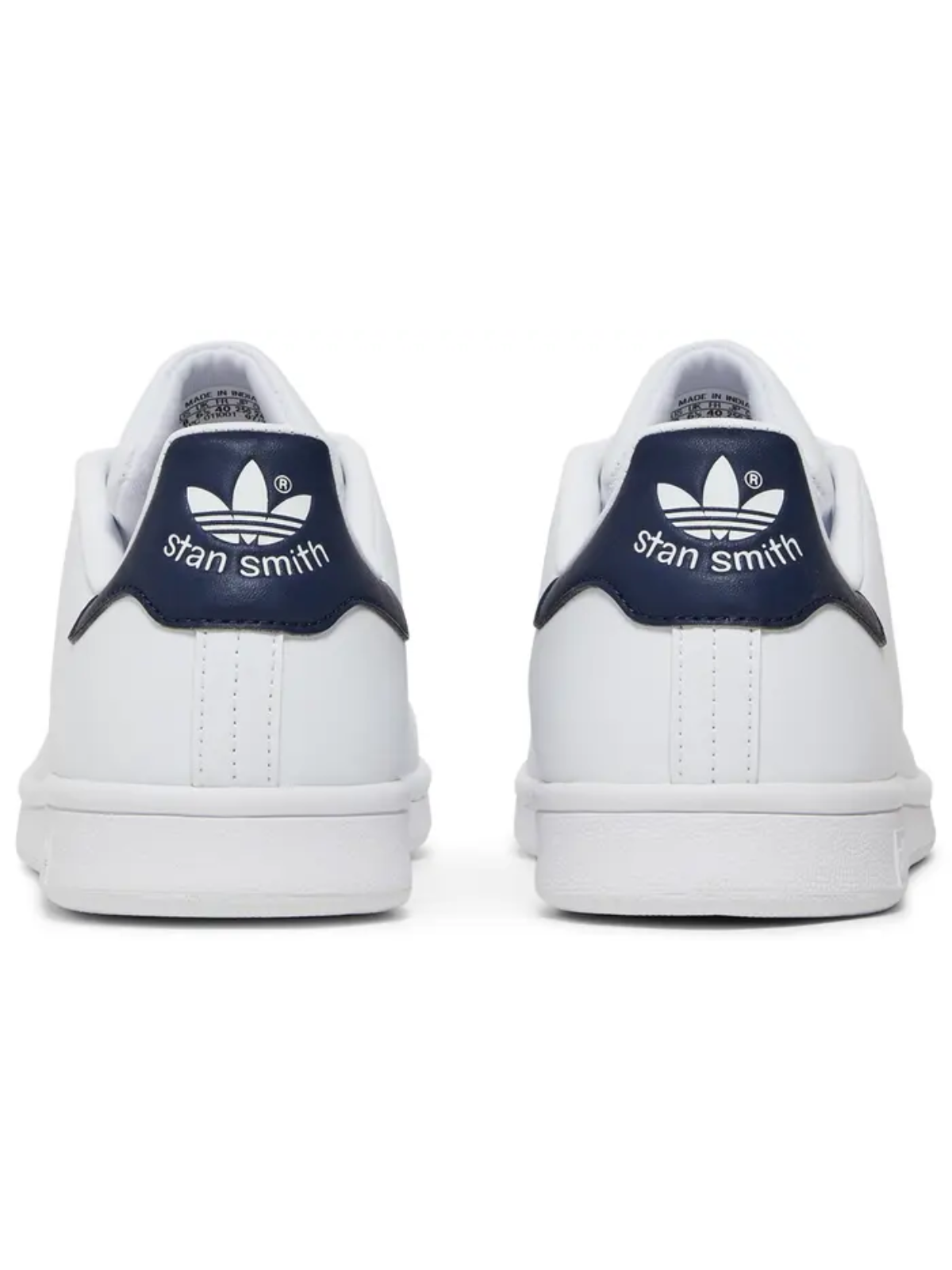 Adidas Men's White / Navy Stan Smith Sneakers, Q47224