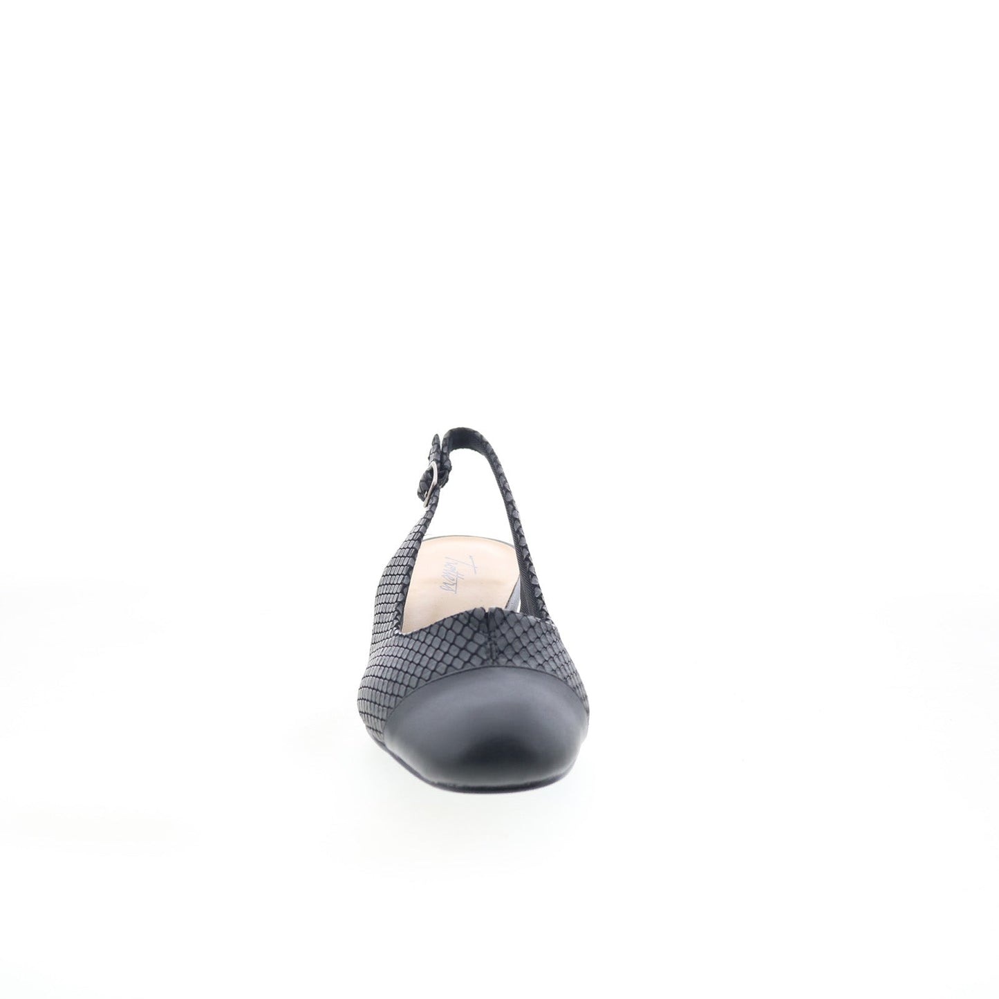 Trotters Dea T7001-031 Womens Black Extra Narrow Slingback Heels Shoes