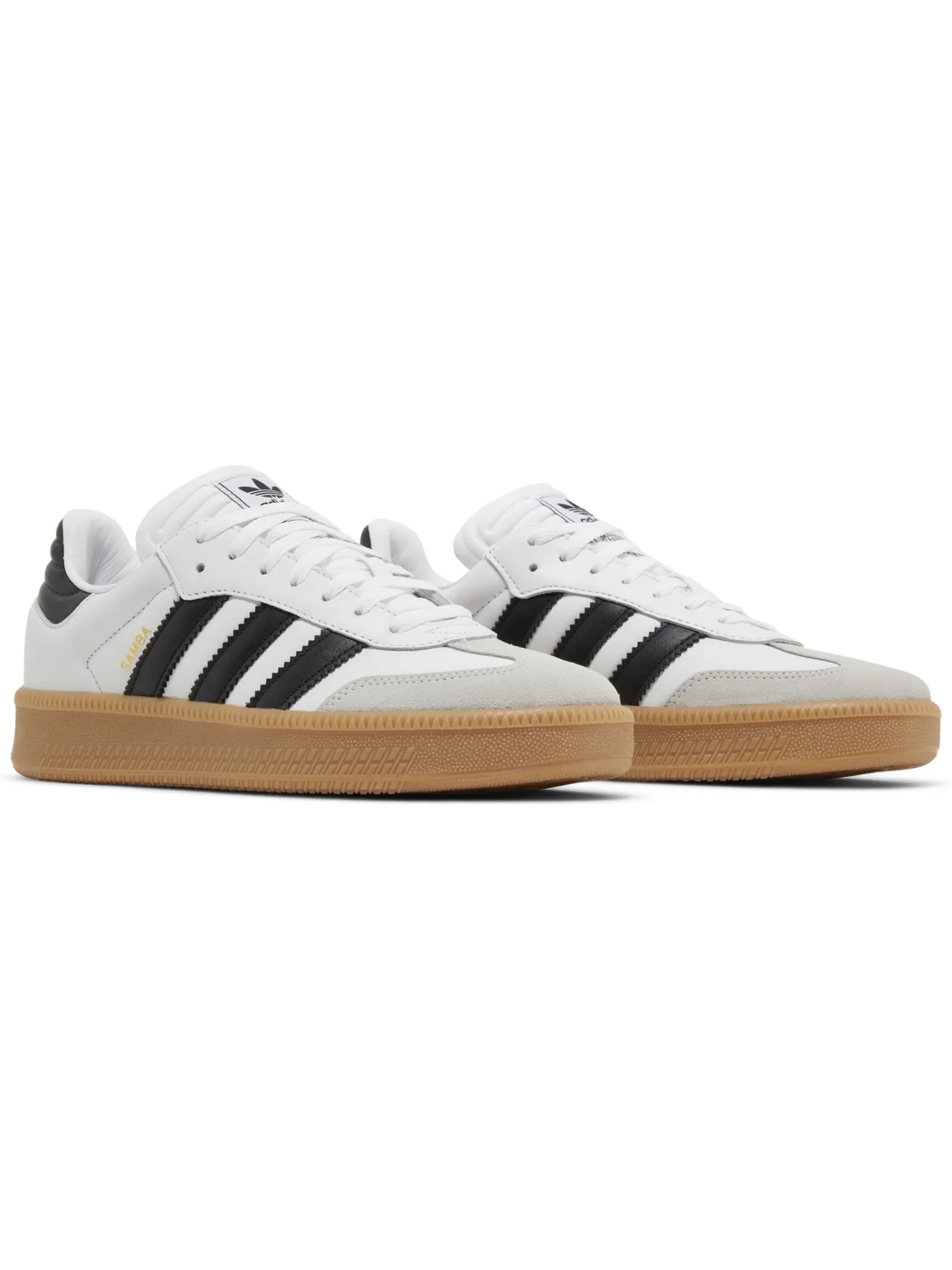 Adidas Originals White/Black/Gum Men's Samba XLG Sneakers, IE1377